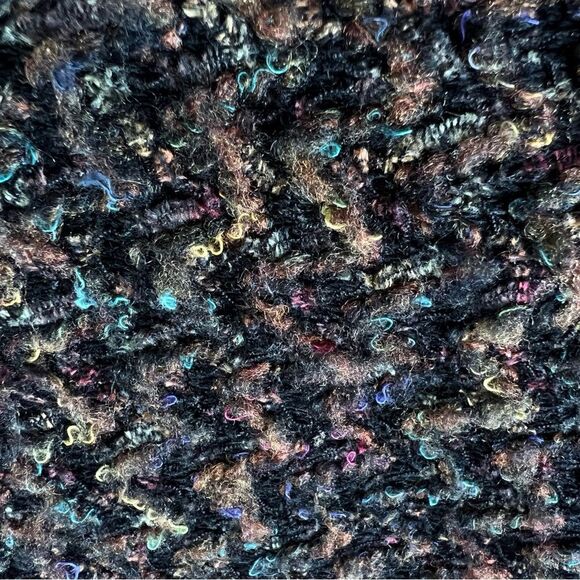 VTG Requirements Mocha Textured Multicolor Tweed Academia Blazer Jacket SZ 20W - Picture 9 of 15